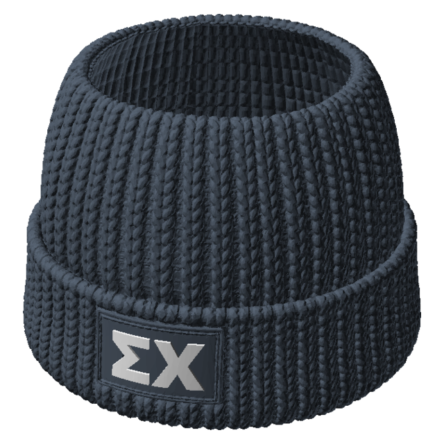 Greek Letter Beanie