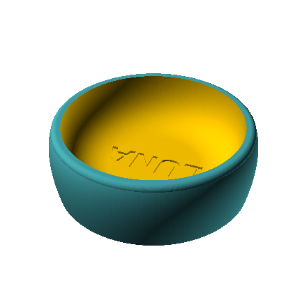 Personalized Dog Bowl