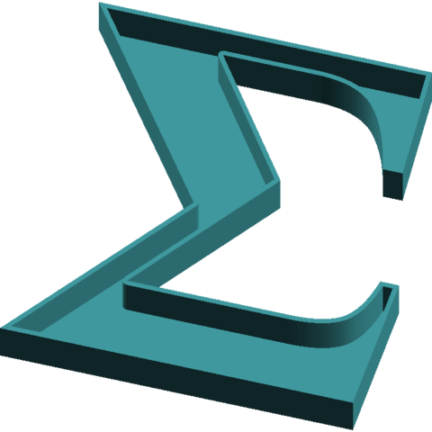 Greek Letter Tray