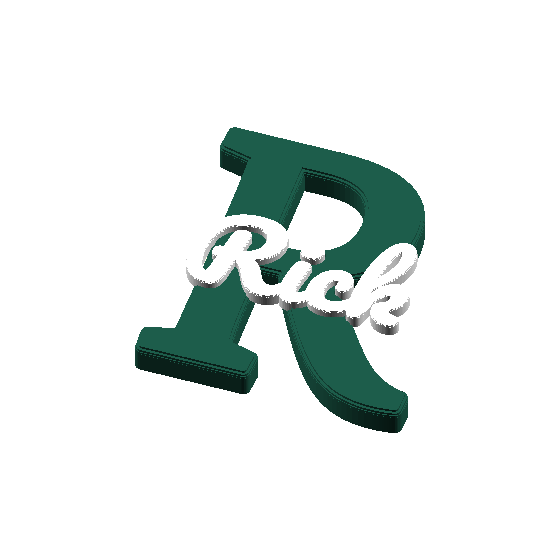 Letter Name Décor