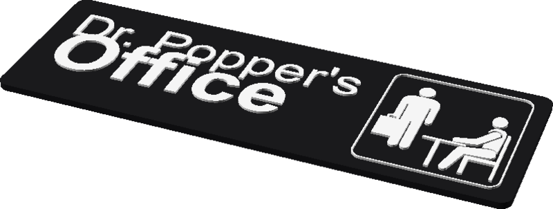 Customizable "The Office" Sign